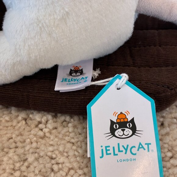 NWT Merry Mouse Sleighing Jellycat Plush Toy - Picture 7 of 11